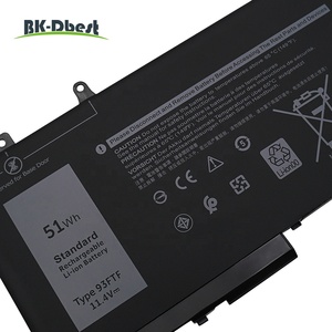 51wh 11.4V 93FTF バッテリー <span class=keywords><strong>Dell</strong></span> Latitude E5280 <span class=keywords><strong>E5480</strong></span> E5580 E5290 E5490 E5590用 - Product Image 2