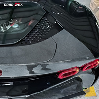 Basis Sayap Belakang Gaya SF90XX Serat Karbon Kering Prepreg untuk Body Kit Aerokit Ferrari SF90