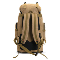 Sacs tactiques rayés décontractés de grande capacité, sac à dos de voyage respirant, fermeture éclair, plusieurs compartiments, léger, durable, pour le sport
