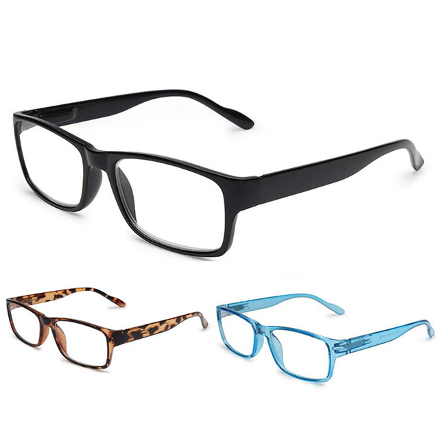 Hotselling Vintage Cheap Plastic Adjustable Reading Glasses With Spring Hinge