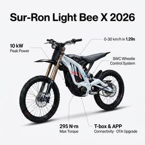 <span class=keywords><strong>Moto</strong></span> électrique Surron Light Bee <span class=keywords><strong>X</strong></span> Version 2026 avec moteur central 72V 35Ah 10000W et batterie au lithium - Product Image 3
