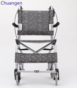 Chuangen-Silla de ruedas plegable para niños y ancianos, portátil, ligera, manual, a la venta - Product Image 1