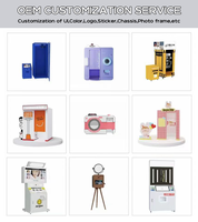 Photomaton libre-service Photomaton numérique avec imprimante et appareil photo