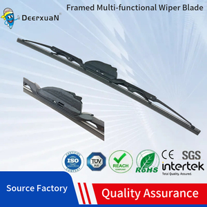 Deerxuan T710 Escobilla <span class=keywords><strong>Limpiaparabrisas</strong></span> Universal de Metal Tipo Hueso con Goma Natural para Parabrisas de Coche, Venta al por Mayor de Fábrica OEM - Product Image 2