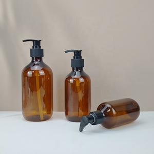 Luxury 200ml 300ml 500ml Skin Care Packaging Lotion Shampoo Gel Wash Cleansing Gel Plastic <b>Pump</b> <b>Bottle</b> - Product Image 3