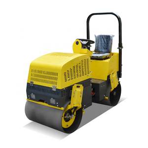 Nueva Mini Rodillo Compactador Vibratorio de Doble Tambor para Carreteras, a la Venta con Precio de Fábrica - Product Image 6