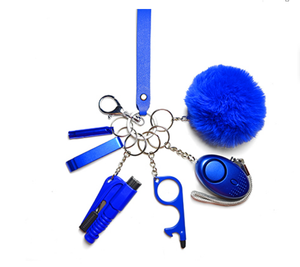 Venta al por mayor de suministros de <span class=keywords><strong>autodefensa</strong></span> Gadgets de protección de emergencia Llavero Mujeres Conjunto de alarma de seguridad Llavero de <span class=keywords><strong>autodefensa</strong></span> - Product Image 3