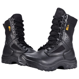 أحذية سلامة تكتيكية قتالية لصيف حار، أحذية كاحل ماصة للصدمات من المطاط + أسيتات فينيل الإيثيلين، أحذية مسامية للمشي في الهواء الطلق - Product Image 3