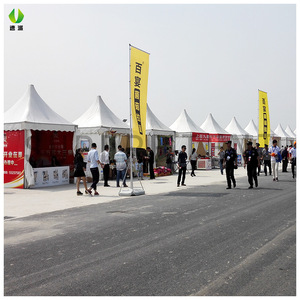 Supurb <b>Tent</b> 6x6m Aluminum Peak Top Outdoor Display <b>Tent</b> <b>Waterproof</b> Oxford Cloth Trade Show <b>Tents</b> - Product Image 3