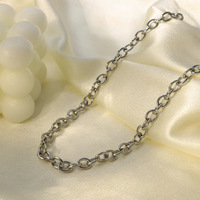 Cadena de Acero Inoxidable 304 Estilo Cubano Hip Hop, Color Dorado, 26g, para Hombre y Mujer, Joyería de Moda, Accesorios, Regalo
