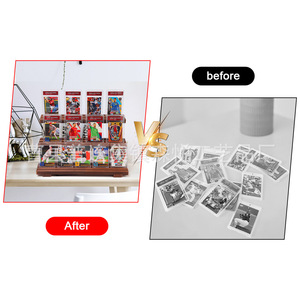 ชั้นวางการ์ดกีฬาไม้ 3 ชั้น สำหรับจัดเก็บการ์ดแบบตั้งโต๊ะ - Product Image 2