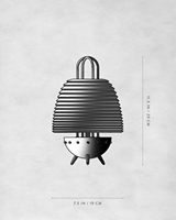 XZ industriel LED décoratif bord du navire Communication moderne chambre couloir escalier fumé laiton verre lampe de Table lumière