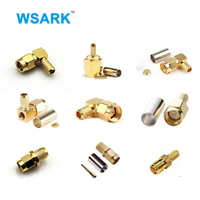 Kit de Conectores SMA Personalizados de Fábrica, Conector RP-SMA, Adaptador de Conector SMA para Pruebas de Línea de Producción de Antenas WiFi