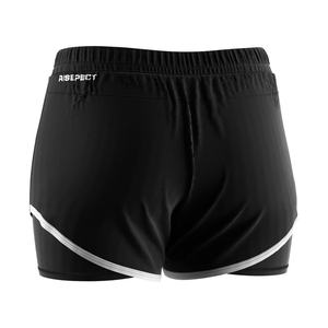 Shorts de sport 2-en-1 pour femmes, de qualité supérieure, pour le tennis, la course et le netball - Product Image 2