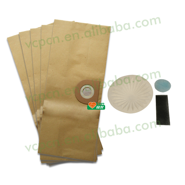 OEM Vacuum Cleaner Part 5 Paper Dust Bags & Filter Set for Hoover Vax 1S Type BAG120 101 111 121/2 6121 6131 7131 5120 8131 8135