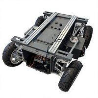 Robots logistiques intelligents AMR, base de robot humanoïde AGI, châssis à chenilles en caoutchouc pour robots industriels et bras robotique pour femmes au foyer
