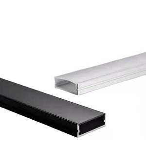Profil LED en aluminium anodisé en forme de T 30*10mm à bon prix, avec couvercle PC, grade T6, blanc chaud 3500K, pour plafond - Product Image 1