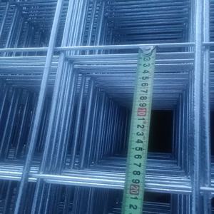 Pannelli di recinzione da giardino in rete metallica saldata in acciaio zincato 4 x 8 piedi con fori quadrati per edifici, gabbie, servizio di taglio personalizzato - Product Image 2