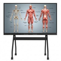 Papan Tulis Interaktif Pintar 86 Inci 4K dengan Sentuhan IR Canggih & Layar Bebas Kedip untuk Kenyamanan Mata