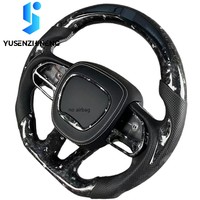Volant en fibre de carbone pour Dodge Charger Challenger Durango Demon SRT Journey RT Viper Ram TRX SXT Hellcat Scat