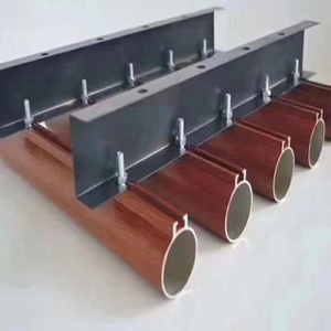 Plafond en aluminium ignifuge à profil O pour bureaux, centres commerciaux et espaces publics - Product Image 2