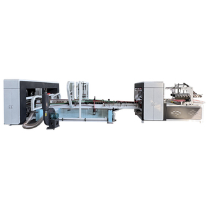 High Speed Auto Gluer and Stitcher <strong>Machine</strong> Carton Folding Gluing Machinery Auto Box Folder Gluer <strong>Machine</strong> - Product Image 5