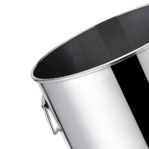 Seau à soupe multifonctionnel en acier inoxydable 6L-40L avec couvercle Seau à soupe commercial en métal pour la cuisson au buffet - Product Image 4