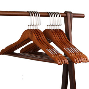 Cintre en bois pour hommes et femmes avec robe de mariée blanche pour affichage de magasin de vêtements, vente en gros en boutique - Product Image 5