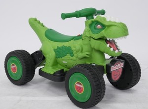 Coche Eléctrico Infantil de Dinosaurio Barato, ATV Quad de 12V 4AH con Doble <span class=keywords><strong>Motor</strong></span> 380, Música y Luces, Juguete <span class=keywords><strong>para</strong></span> Niños y Niñas de 3 <span class=keywords><strong>a</strong></span> 8 <span class=keywords><strong>A</strong></span>ños - Product Image 6