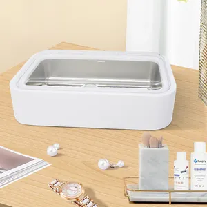 Portable 600ml Household Cleaning Machine Jewelry Watch Ultrasonic Ultrasound Cleaner For Jewelry Multi-function Cleaning