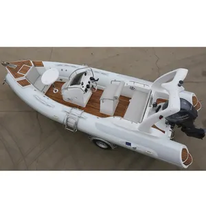 Yacht CE 19ft RIB Boat 580 Hypalon RIB Boat Italy Luxury Yacht Boat