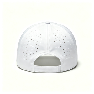 Gorra de Béisbol de Lona de Poliéster Perforada con Láser de 6 Paneles con Bordado Personalizado, Gorra de Golf de Secado Rápido para Deportes al Aire Libre - Product Image 2