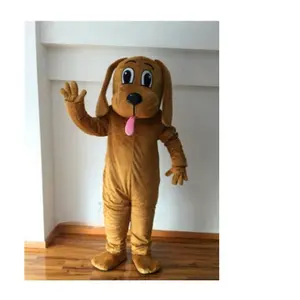 Funtoys lindo perro marrón mascota disfraz para adultos dibujos animados Animal Cosplay para Halloween Navidad carnaval fiesta juego