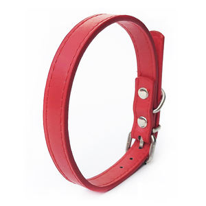 Personnalisation <span class=keywords><strong>OEM</strong></span> ODM collier de luxe à la mode léger réglable durable confortable en cuir PU multicolore pour chien et chat - Product Image 4
