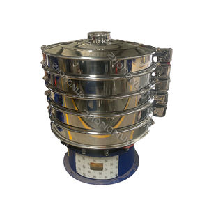 Nueva Máquina de Cribado de Harina de Ñame con Tamiz Vibratorio Rotatorio Circular para la Industria Alimentaria, con Motor, Capacidad de 300-1000 kg/h - Product Image 3