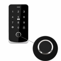 Control de Acceso con Teclado Metálico Anti-Vandálico Tuya Smart Life WiFi IP68 con Código Temporal y Llave Electrónica para Propiedades de Alquiler Airbnb
