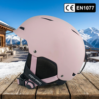 Fabricant certifié EN1077, casque de ski avec logo personnalisé, casque de snowboard sur neige sport OEM pour adultes, adolescents et enfants