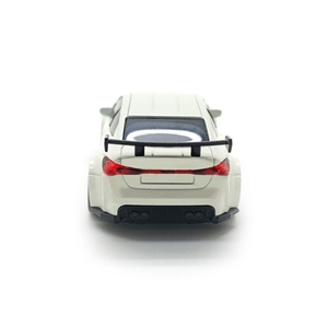 Voitures de drift RC miniatures FQD23/25, 15 km/h, 1/64, 4 roues motrices, modèle de course, télécommande 2,4 GHz 4 canaux, éclairage, câble USB, jouets de table en métal, cadeau pour enfants - Product Image 4