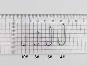 Pêche à la mouche mouches crochet mouche attachant crochet Jig <span class=keywords><strong>nymphe</strong></span> hameçon sans ardillon - Product Image 4