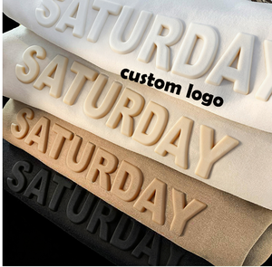 Хит продаж 2026: Толстовка с тиснением Heavyweight, с индивидуальным логотипом, толстовки с 3D-вышивкой на заказ - Product Image 1