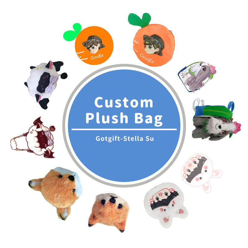 Borsa in peluche personalizzata