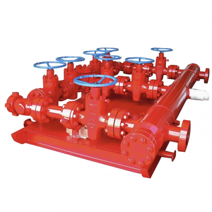 Fourniture d'usine Manifold de coup d'arrêt et de haute pression API16C Premium pour l'industrie, en acier au carbone forgé, 10000 PSI, 3-1/8 pouces, pour forage de puits - Product Image 1