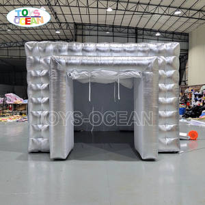 Tente cubique gonflable d'extérieur personnalisée avec lumière LED Photomaton Boîte de nuit - Product Image 1