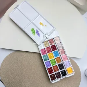 18/24Color Wash-Free Painting Gel Nail Art Gradient Color DIY Design <b>UV</b>/LED Gel Quick Flower <b>Paint</b> Engraving Gel Nail Polish - Product Image 6