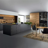 Ensemble de meubles de cuisine, finition laque, cuisine complète