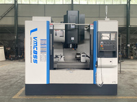 VMC855 800/550/550mm fraiseuse CNC 3 axes de déplacement centre d'usinage vertical automatique 4 axes avec cône de broche BT40