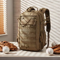 Petit sac à dos tactique camouflage imperméable en Oxford pour unisexe 20L Molle pour la randonnée, le camping, les voyages, la chasse