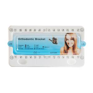 Bracket de Ortodoncia MBT Mini 3-Hook Estándar Roth 0.022 con Ganchos, Herramientas Dentales de Ortodoncia para Adultos - Product Image 1