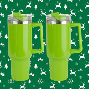 Vaso Térmico de Acero Inoxidable de 40oz con Aislamiento al Vacío, Libre de BPA, con Asa Flexible, para Campismo y Enfermeras, Enviado desde EE. UU. - Product Image 3