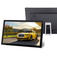 Tablette publicitaire Android tout-en-un 14 pouces haute luminosité avec écran tactile IPS, PC tout-en-un POE/NFC pour restaurants et centres commerciaux